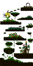 Minimap of Swampy Land in a Deep Forest