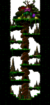 Minimap of Forgotten Dungeon Tunnel